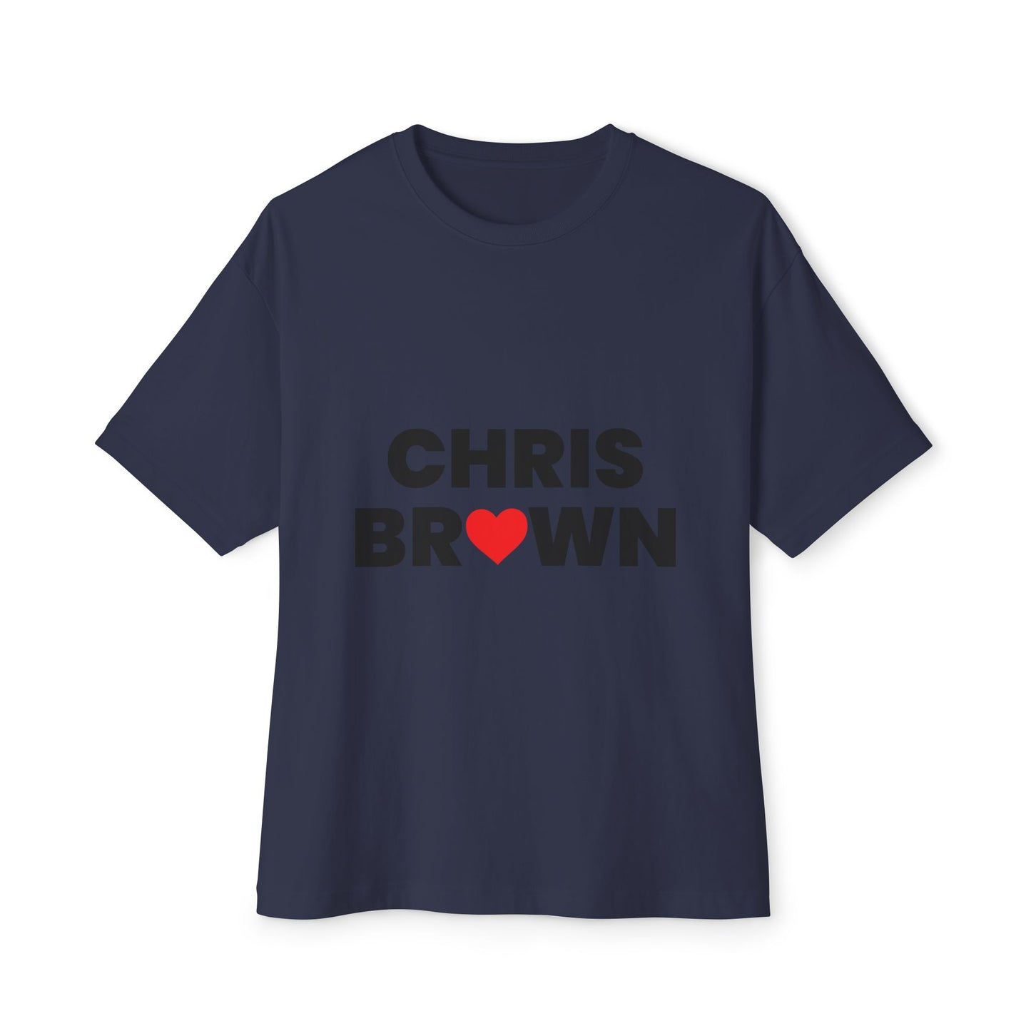 Heart Symbol Unisex oversized Boxy Tee - snazzymerch
