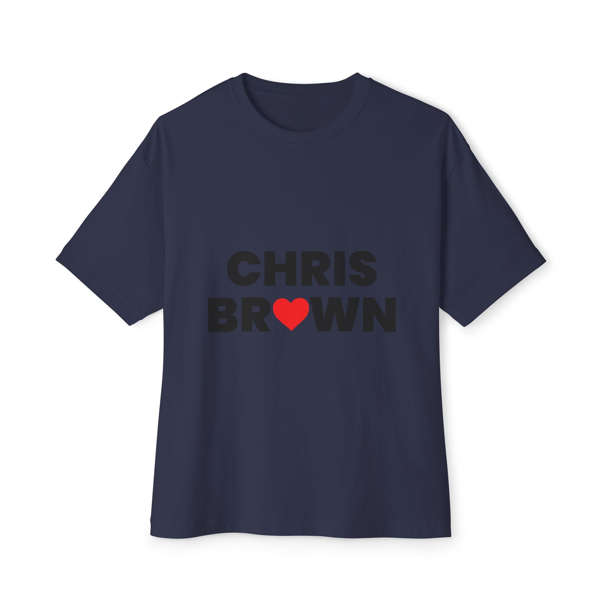 Heart Symbol Unisex oversized Boxy Tee - snazzymerch