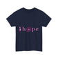 Pink Hope Smile Unisex Heavy Cotton Tee - snazzymerch