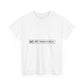 Plain Minimal Black Unisex Heavy Cotton Tee - snazzymerch