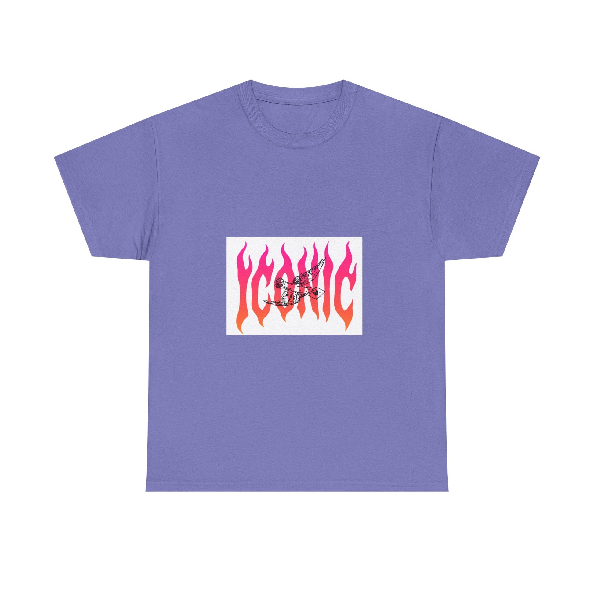 Flame Flight Iconic Unisex Heavy cotton tee Printify