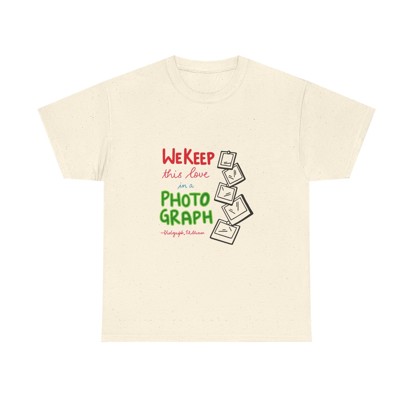 White Paw Print Unisex Heavy Cotton Tee Printify