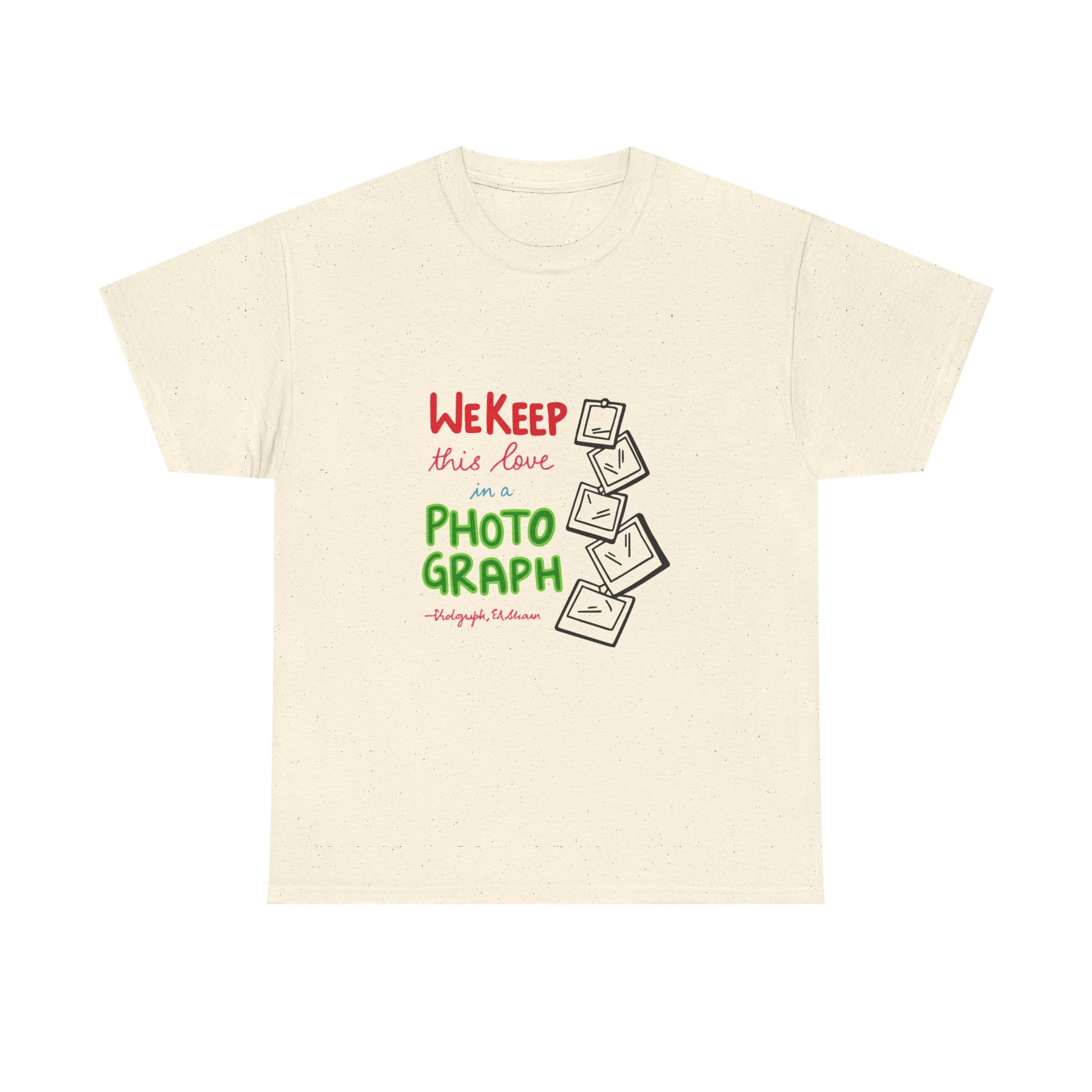 White Paw Print Unisex Heavy Cotton Tee Printify