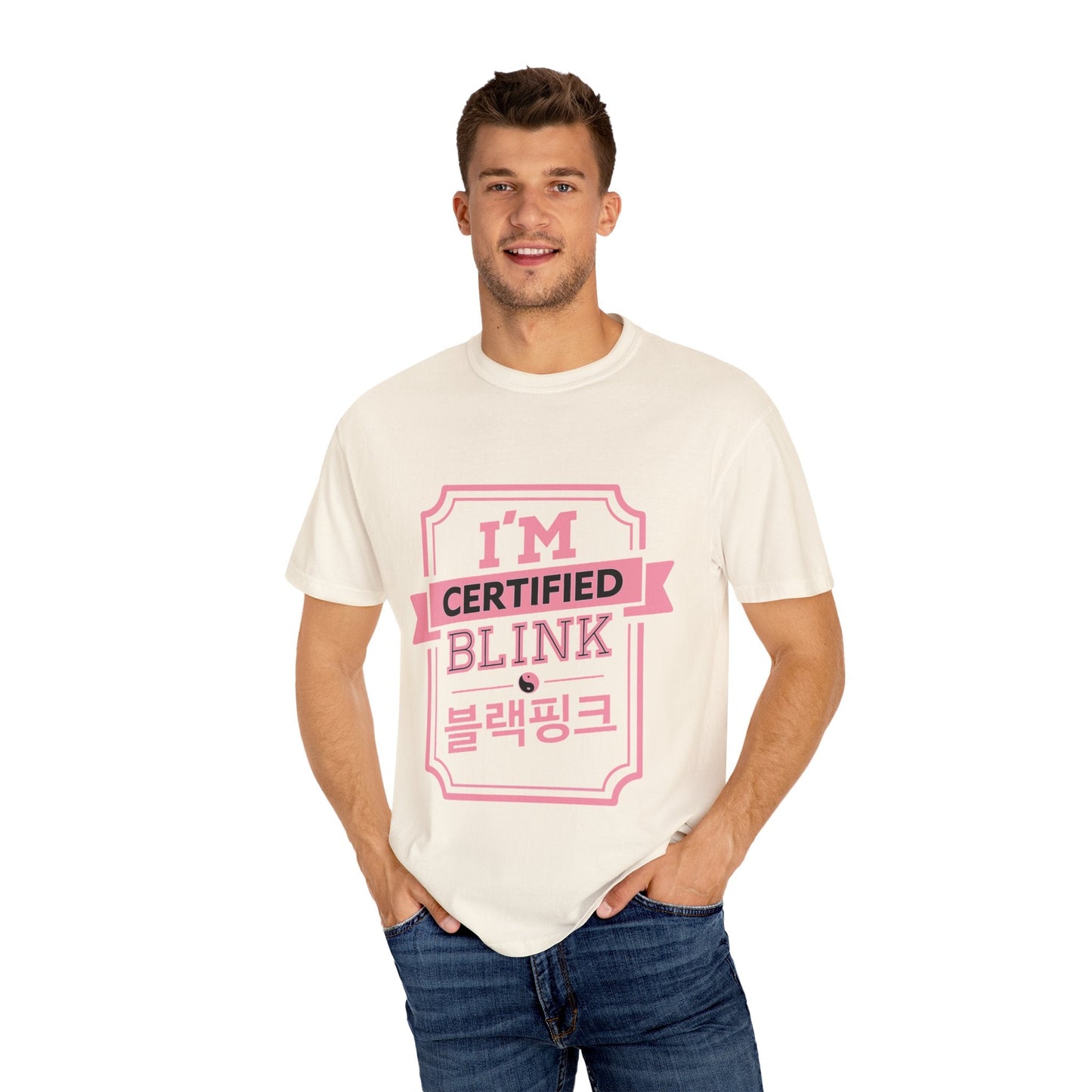 Certified BLINK Badge – Dyed T-shirt Printify