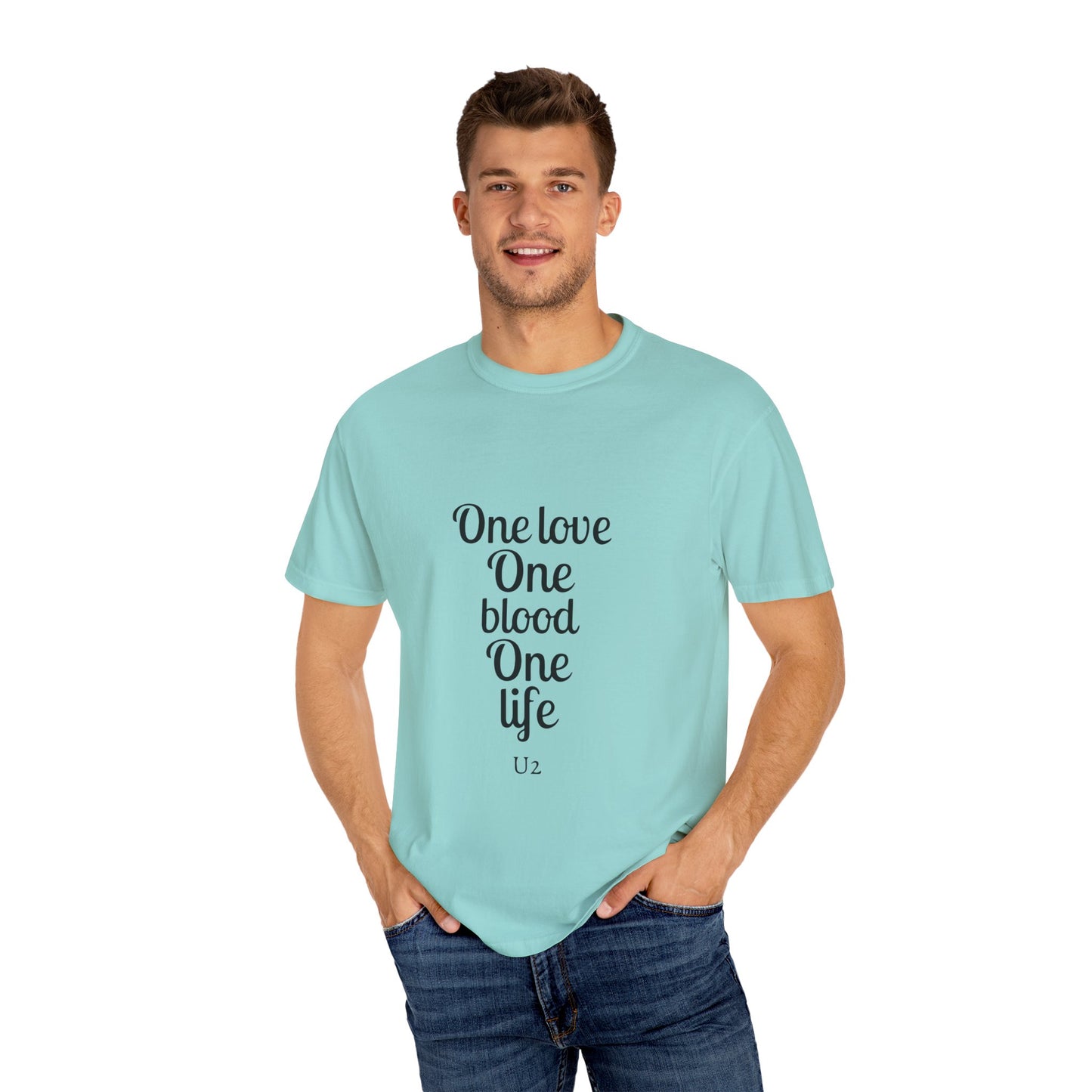 Tour-Inspired Circle Unisex Garment-Dyed T-shirt - snazzymerch