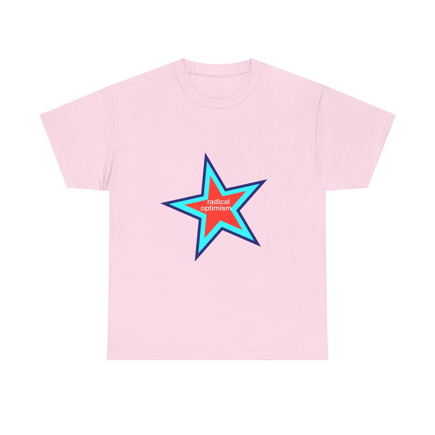 Power of Positivity Star Unisex Heavy Cotton Tee - snazzymerch