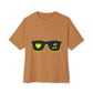 Neon Love Notes Unisex Oversized Boxy tee Printify