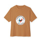 Trident Glow Unisex Oversized Boxy Tee - snazzymerch