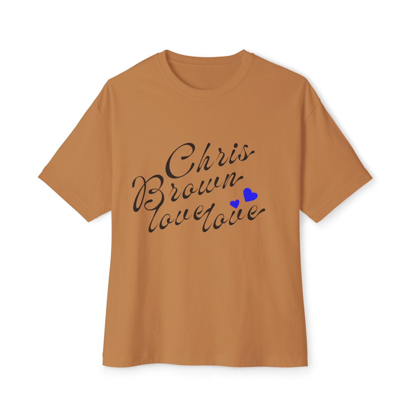 Heart Team Graphic Unisex oversized Boxy Tee - snazzymerch