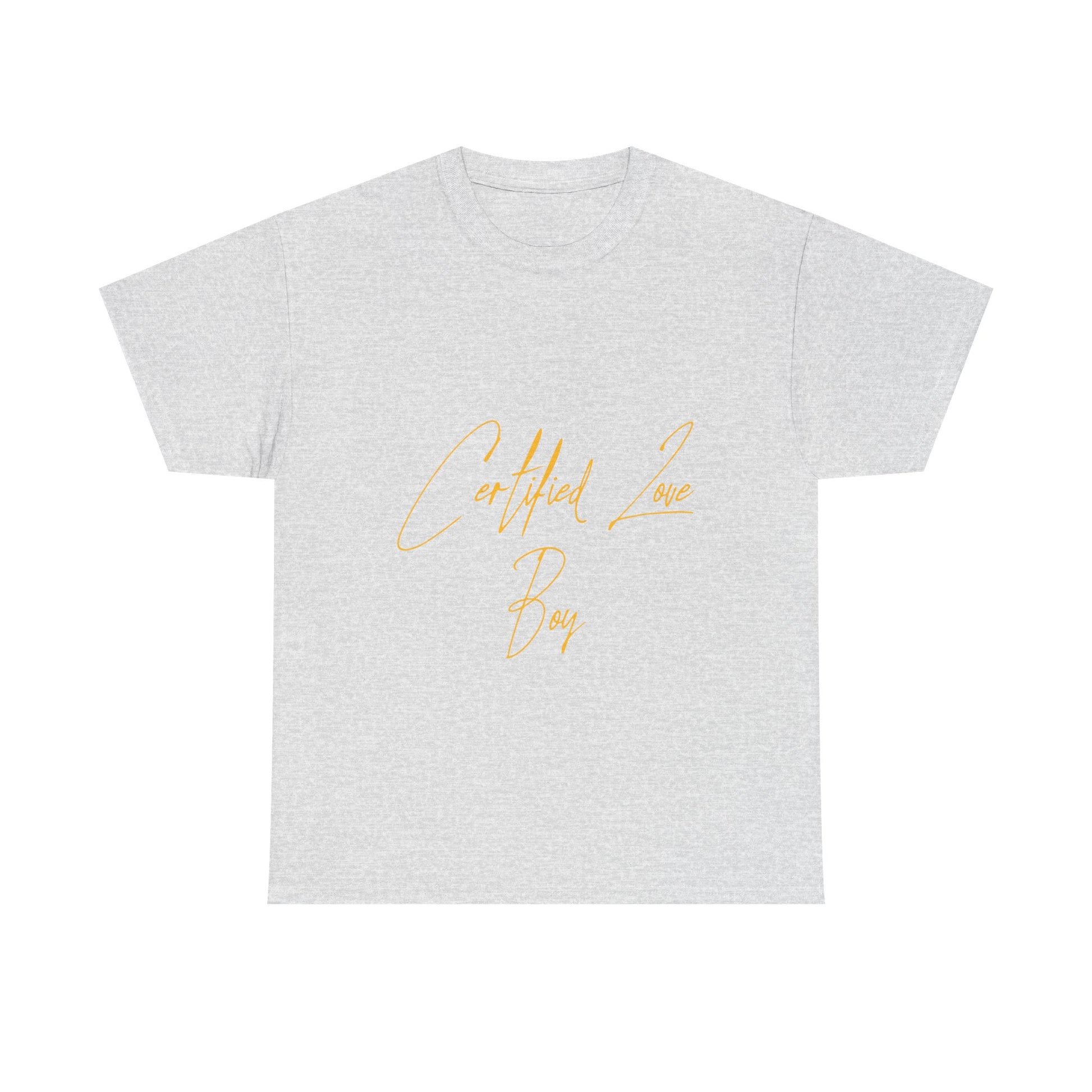 Certified Lover Boy Script Heavy Cotton Tee Printify