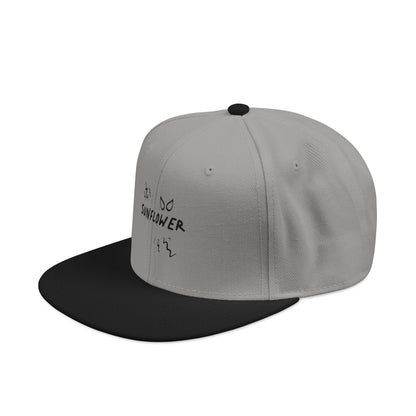 Yellow Barbed Wire Disc Snapback Cap Printify