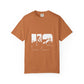 Bold Block Letter Graphic Unisex Garment-Dyed T-shirt - snazzymerch
