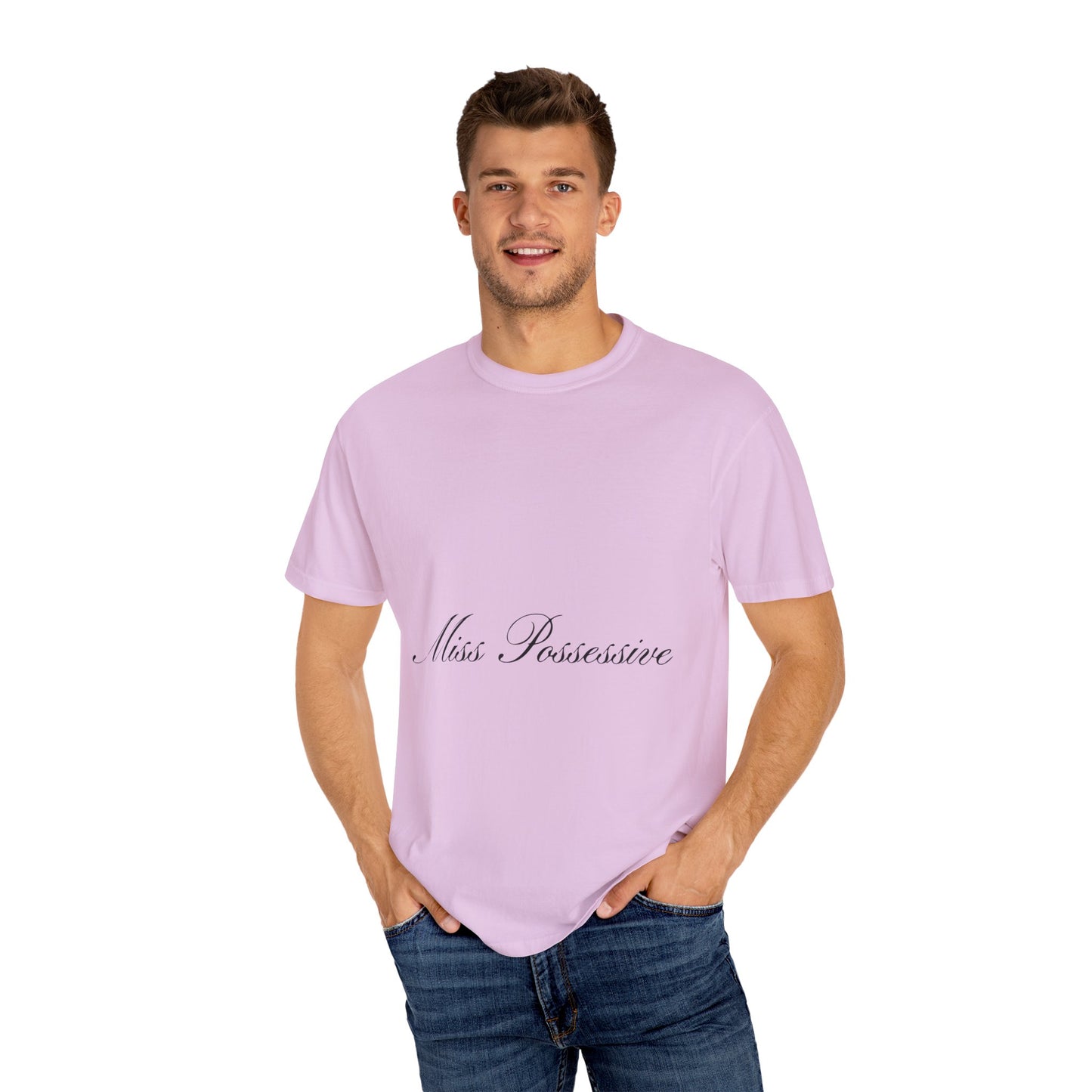 Minimalist Monochrome Unisex Garment-Dyed T-shirt - snazzymerch