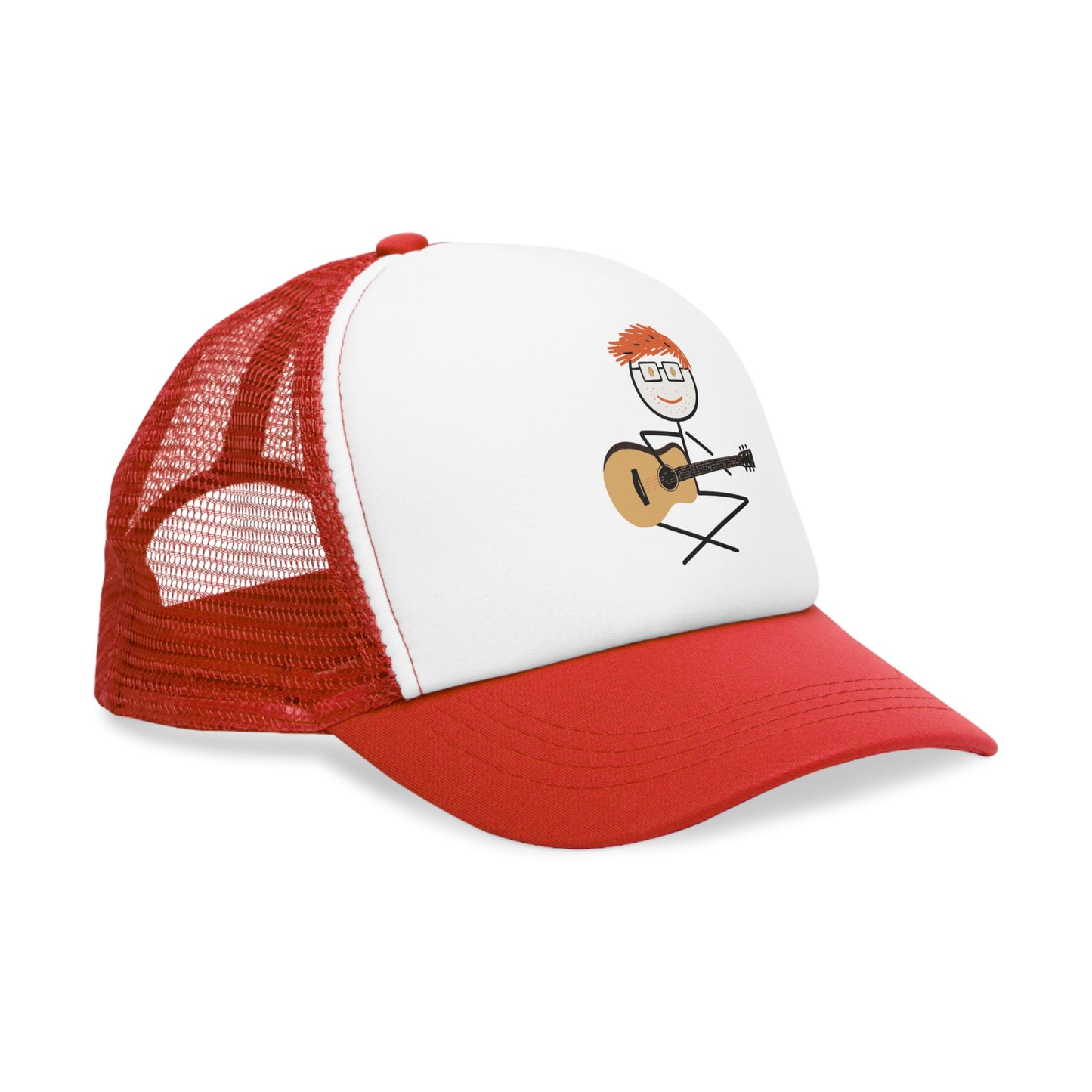 Ed Sheeran Guitar Mesh Cap | Adjustable & Stylish