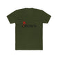 Abstract Red Flag Typography Unisex Cotton Tee - snazzymerch