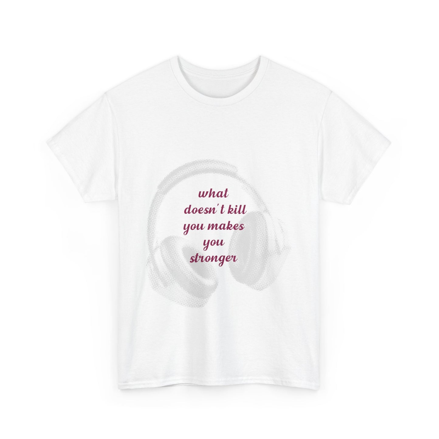 Stronger Soundwaves Unisex Heavy cotton tee Printify