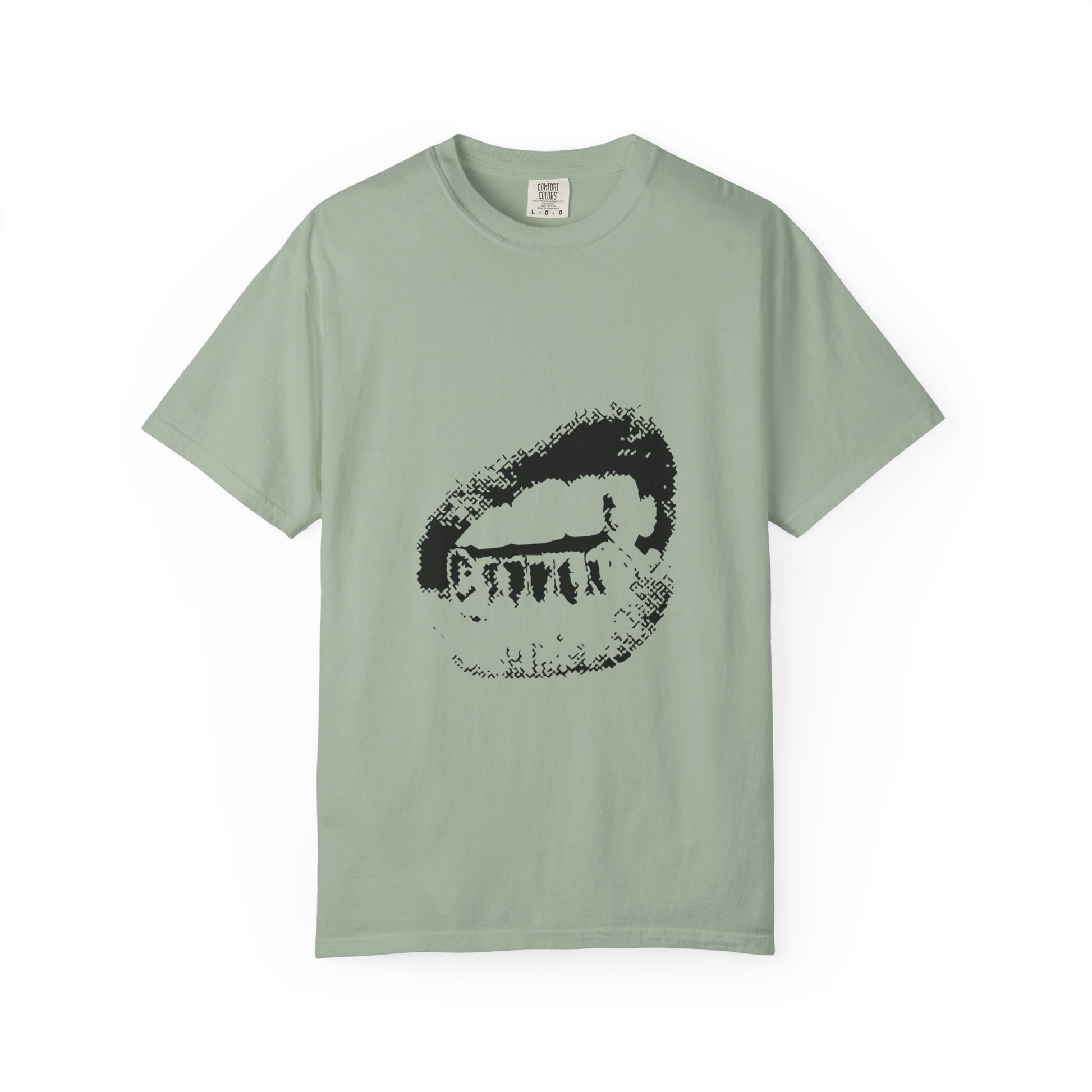 Distorted Black Wordmark - snazzymerch