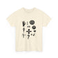 Ocean Wave with Heart Outline Unisex Heavy Cotton Tee Printify