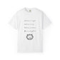 Minimalist Music Unisex Garment-Dyed T-shirt - snazzymerch