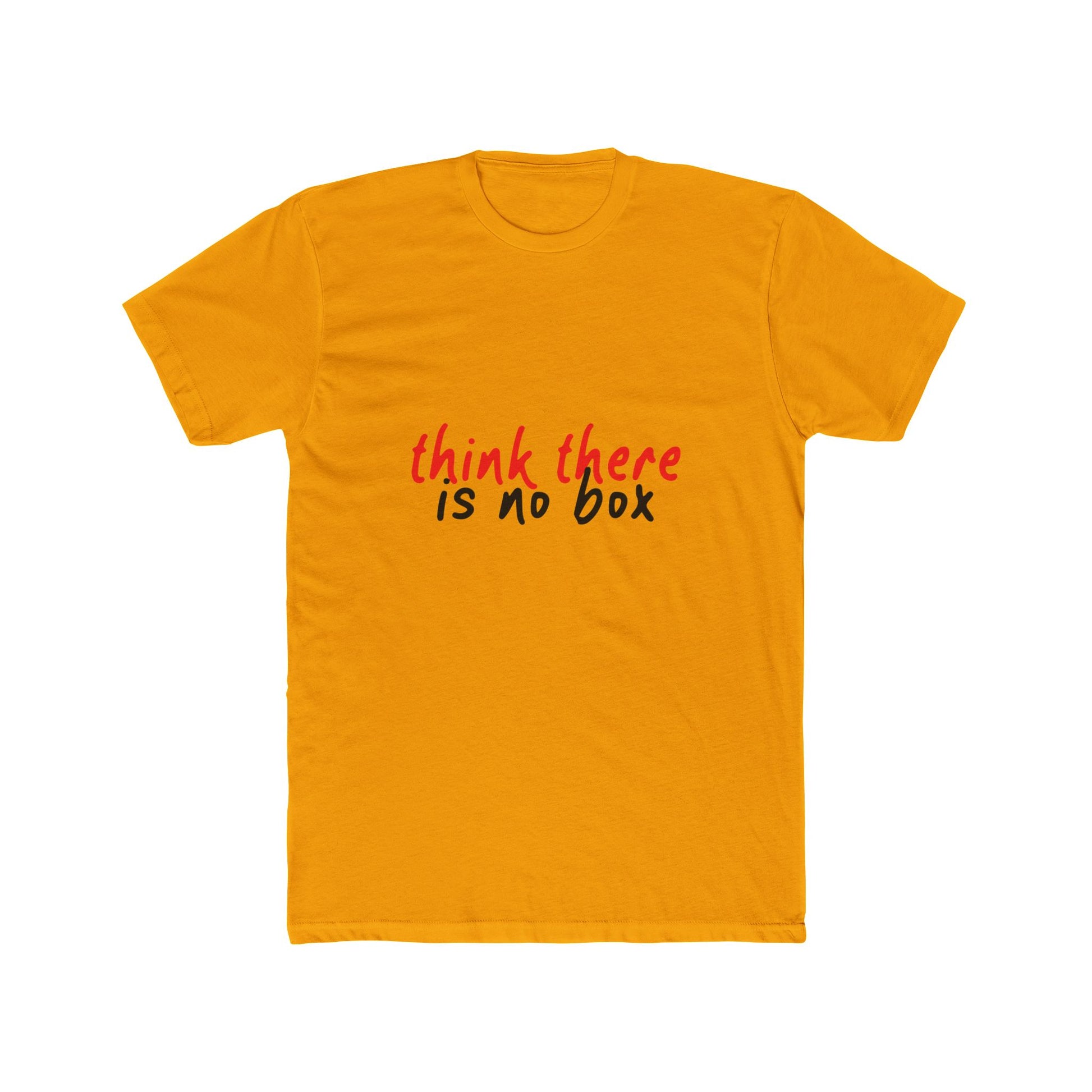Think There Handwritten Unisex Cotton Tee - snazzymerch