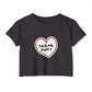 Heartbeats & Midnights Women's Festival Crop Top - snazzymerch