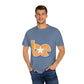 Billie Eilish Inspired Dyed T-shirt – BE Star Retro Edition Printify
