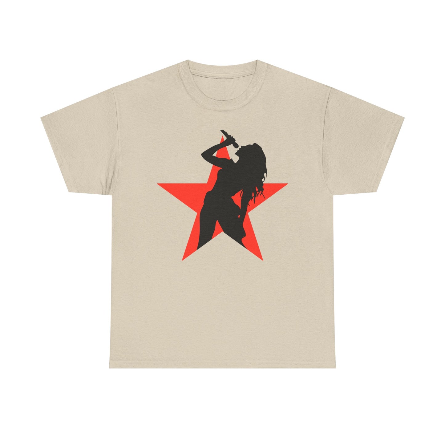 Singing Star Unisex Heavy Cotton Tee - snazzymerch