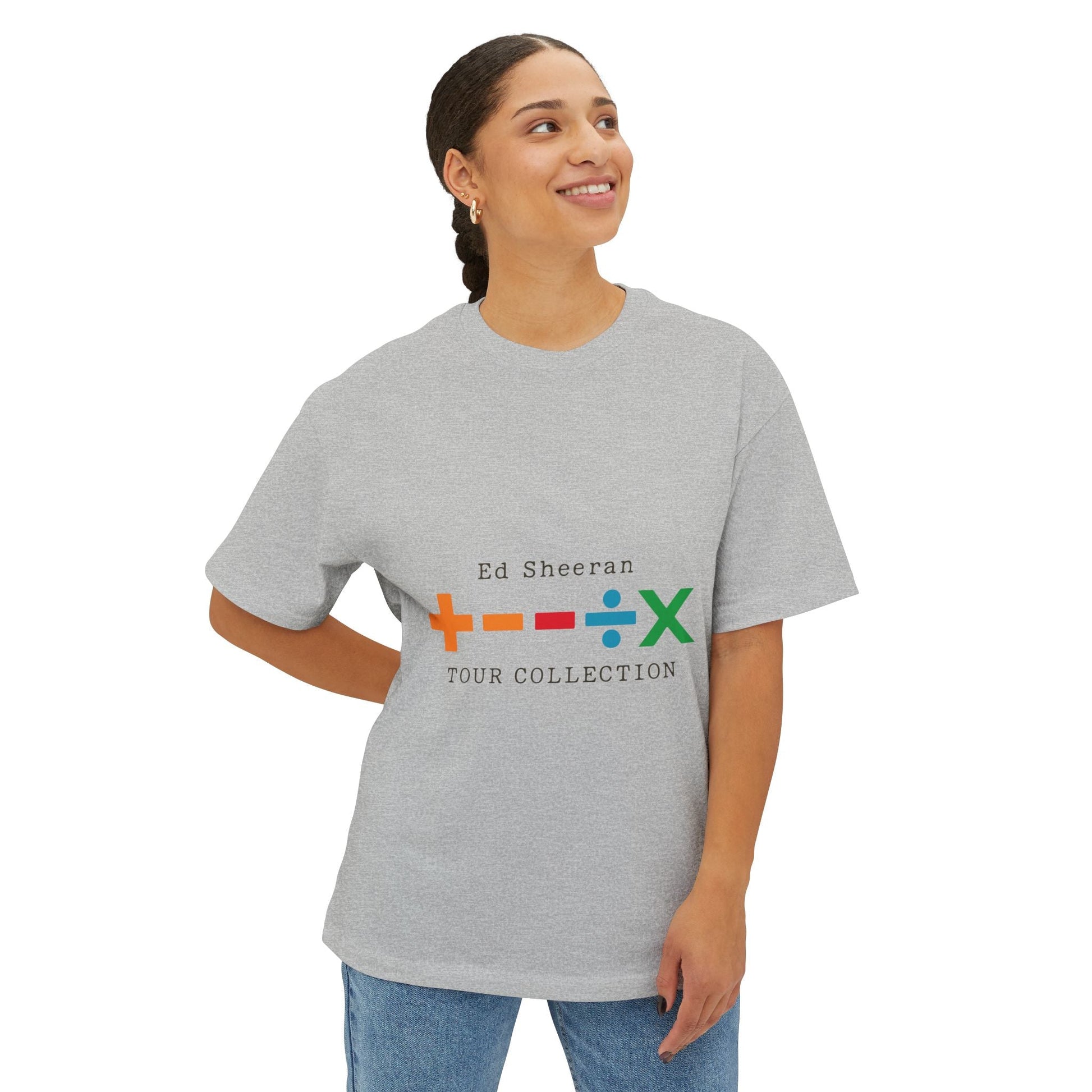 Unisex Oversized Boxy Tee – Ed Sheeran Edition Printify