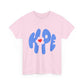 Heart of Hope Retro Unisex Heavy Cotton Tee - snazzymerch