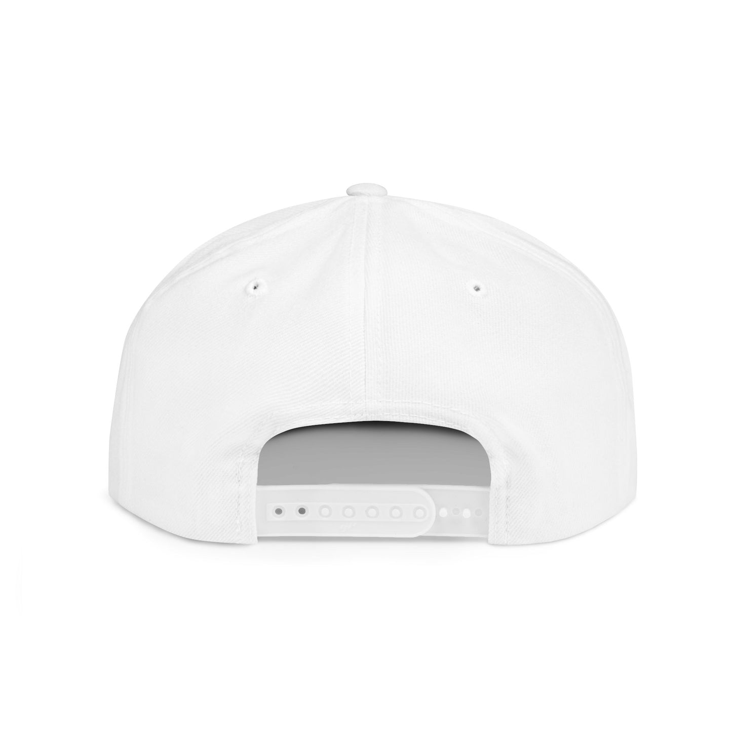 Classic Blackout Flat Bill Snapback - snazzymerch