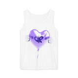 Heart Balloon OR Pop Art-Dyed Tank Top Printify