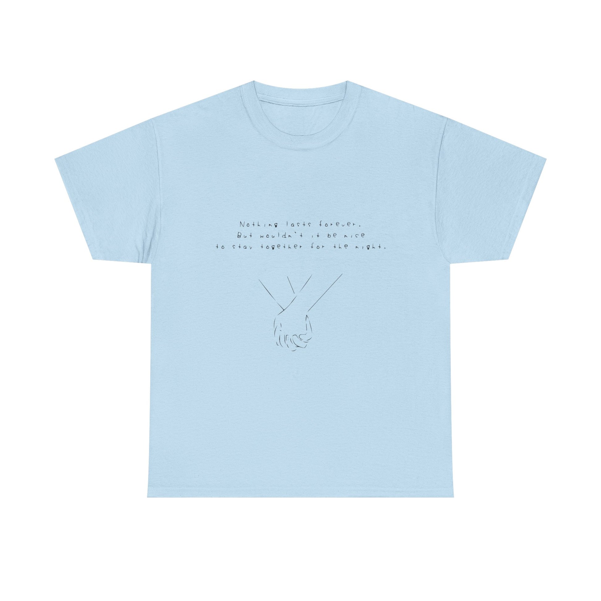 Simple Black Unisex Heavy Cotton Tee - snazzymerch
