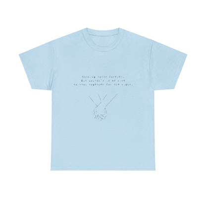 Simple Black Unisex Heavy Cotton Tee - snazzymerch