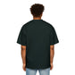 Rainbow Bloom Positivity Men's Heavy Oversized Tee - snazzymerch