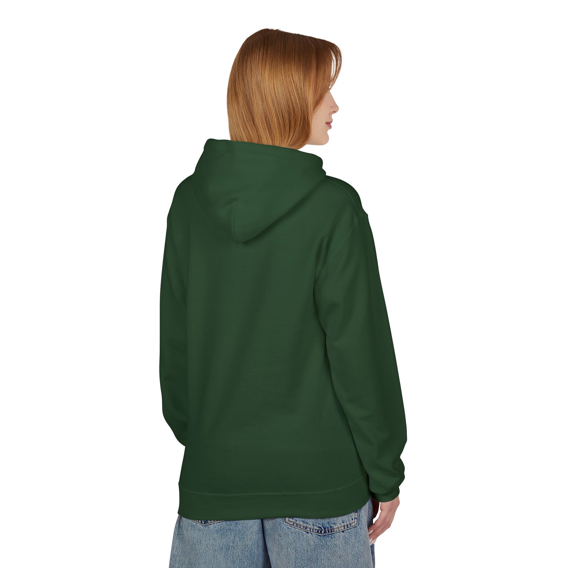 Minimal Reindeer Face Christmas Hoodie – Holiday Edition Printify