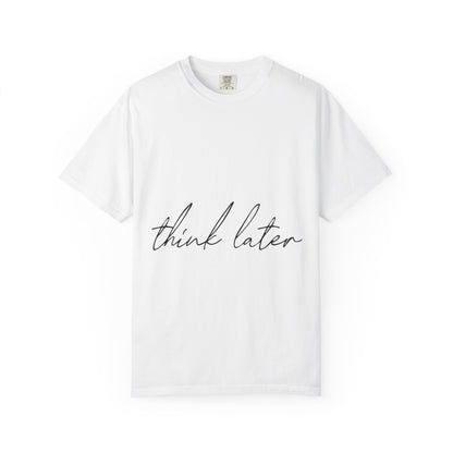 Retro Bold Unisex Garment-Dyed T-shirt - snazzymerch