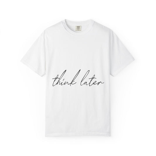 Retro Bold Unisex Garment-Dyed T-shirt - snazzymerch