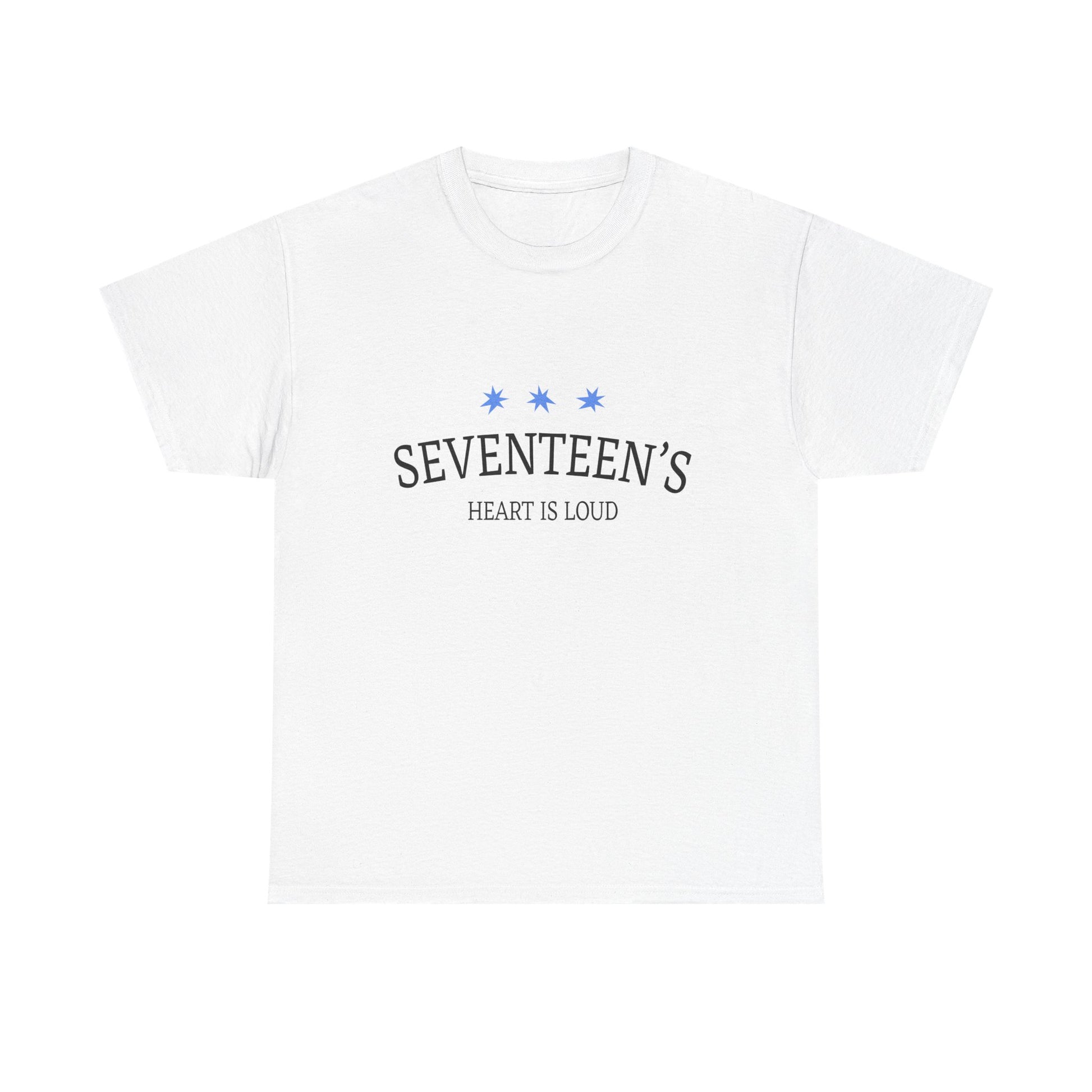 Blue Star Cluster Unisex Heavy Cotton Tee - snazzymerch