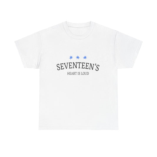 Blue Star Cluster Unisex Heavy Cotton Tee - snazzymerch