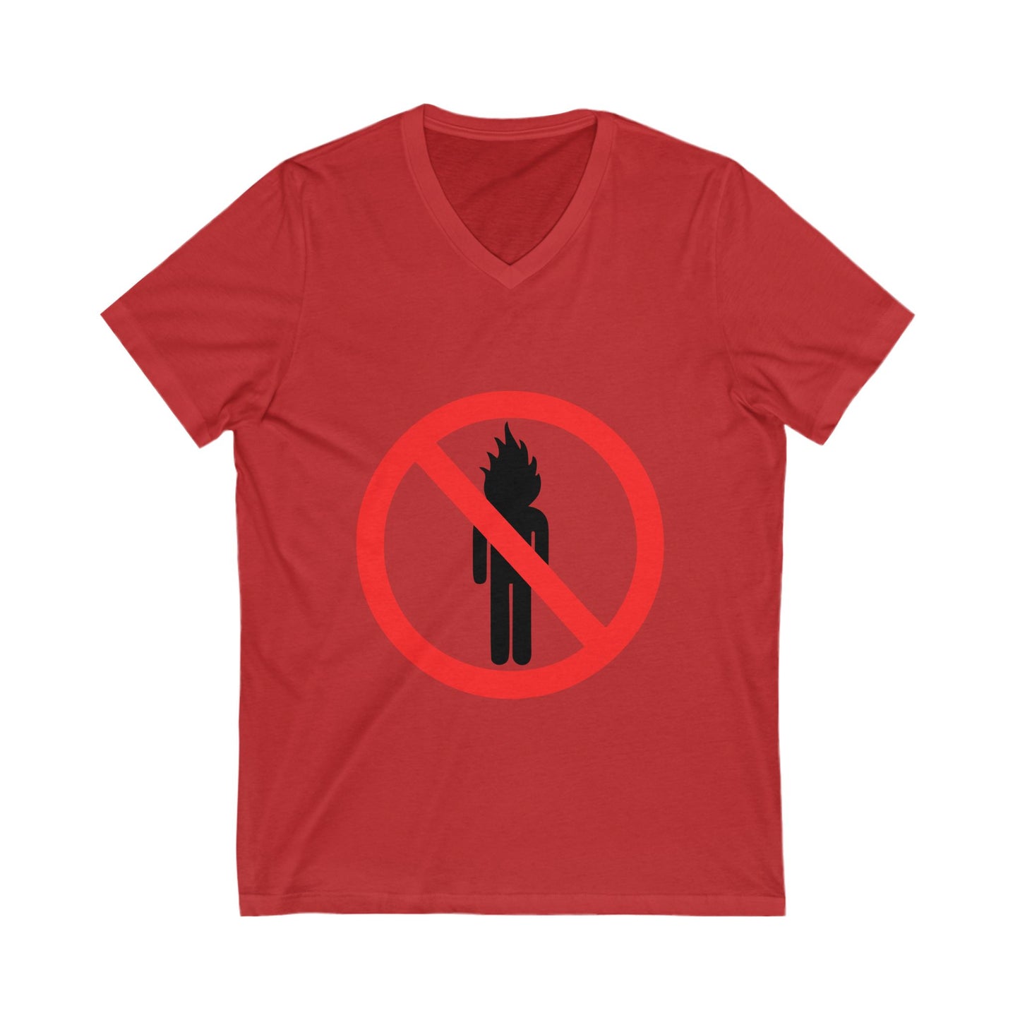 No Limits Warning Unisex jersey short Sleeve - snazzymerch