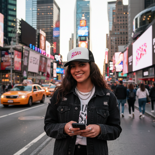 Gradient Roar Trucker Cap Printify