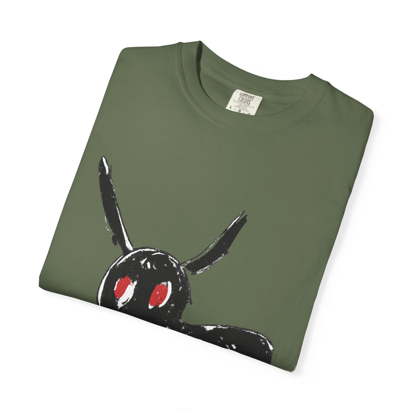 Demon Sketch Dyed Tshirt Printify