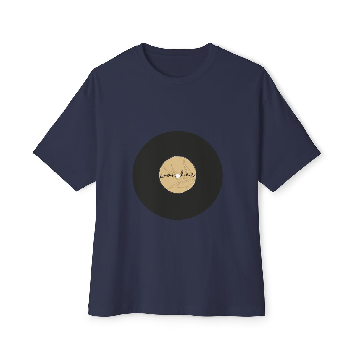 Wonder Spin Unisex Oversized Boxy Tee Printify