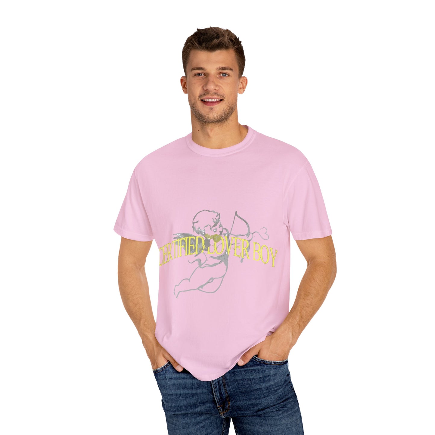 Cupid Lover Boy Dyed Tshirt Printify