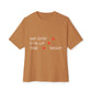 Triple Star Minimal Unisex Oversized Boxy Tee - snazzymerch
