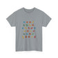 Minimalist Paw Print Unisex Heavy Cotton Tee - snazzymerch