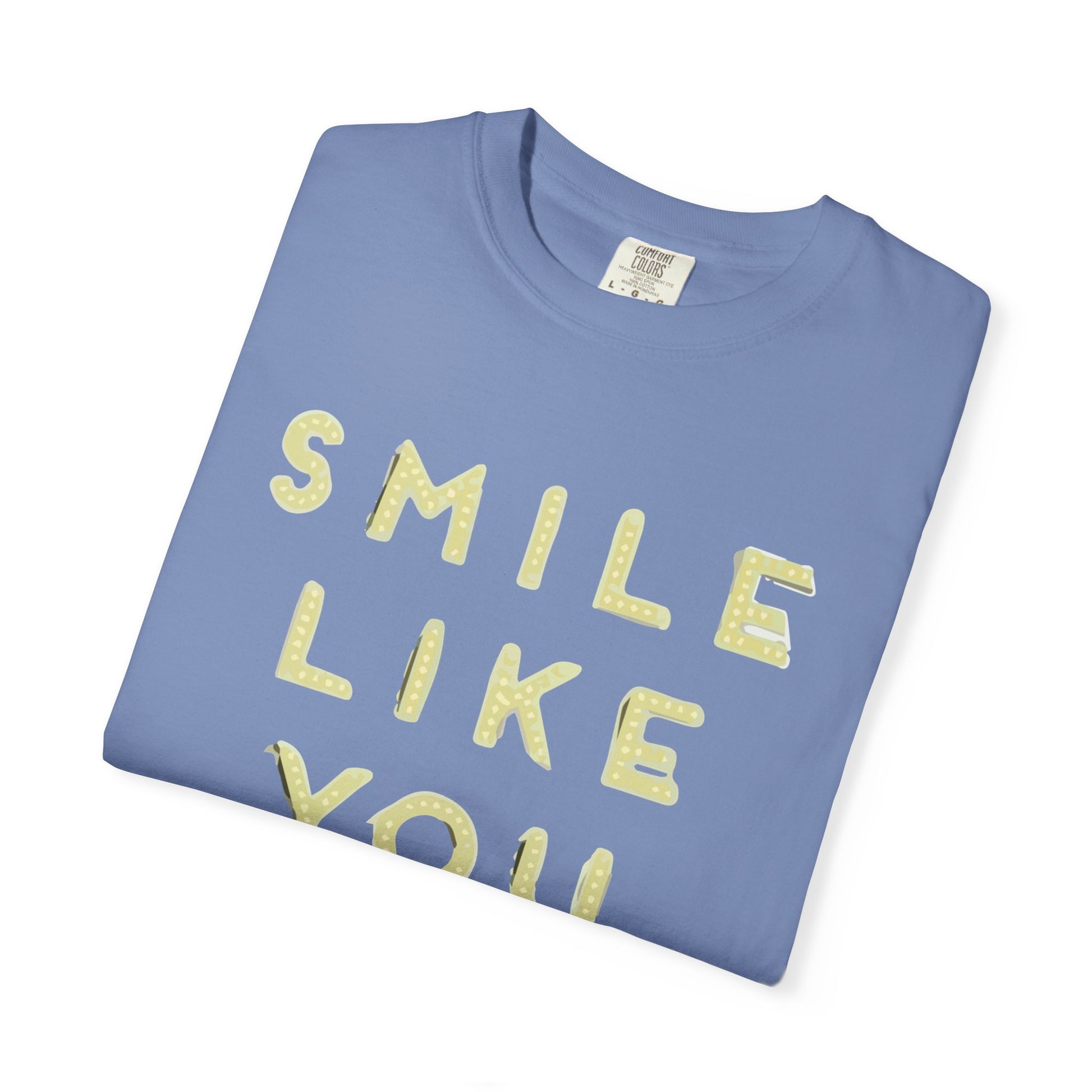 Glow-Inspired Quote Unisex Garment-Dyed T-shirt - snazzymerch