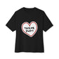 Heartbeats & Midnights Unisex Oversized Boxy Tee Printify