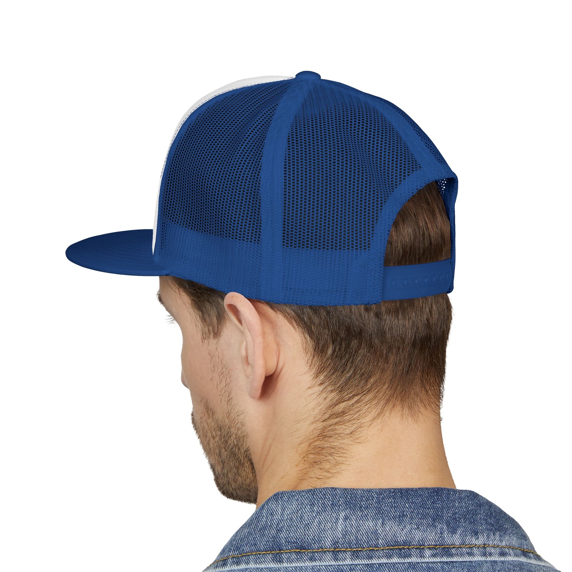 Billie Eilish Inspired Trucker Cap – Bold Red Block Edition Printify