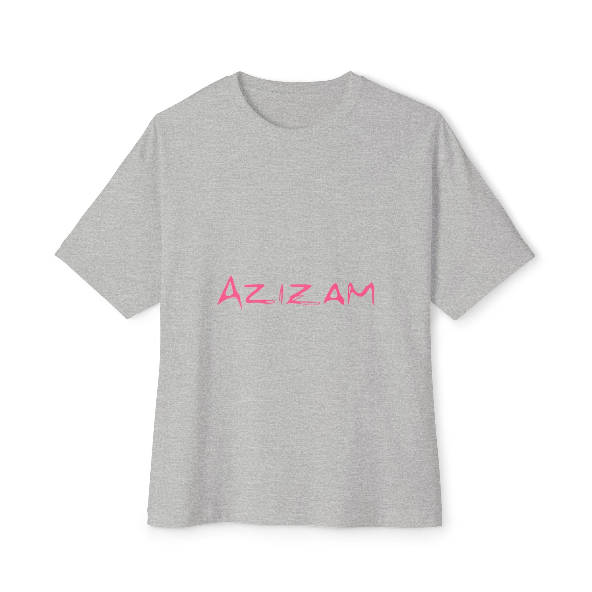 Handwritten Heart Doodle Oversized Boxy Tee Printify